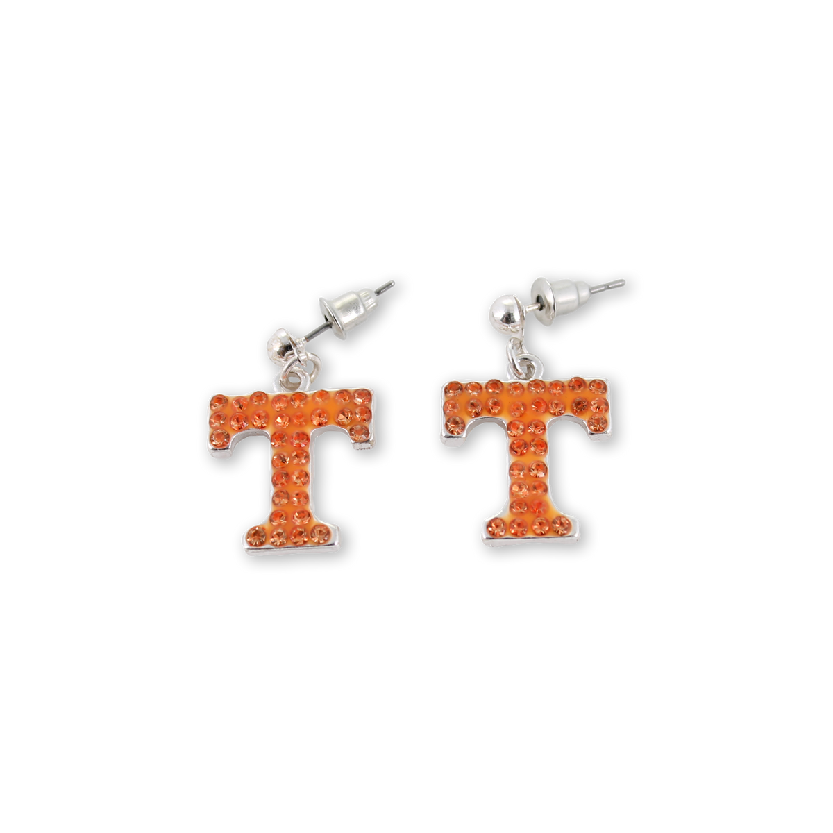 Tennessee Crystal Logo Earrings