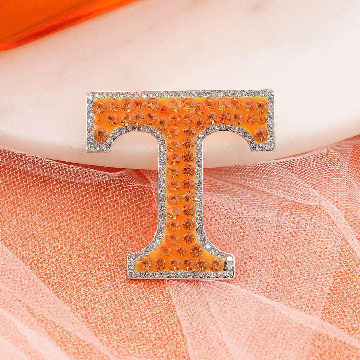 Tennessee Crystal Logo Pin