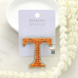Tennessee Crystal Logo Pin