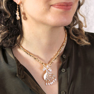 Crystal Angel Pin/Pendant