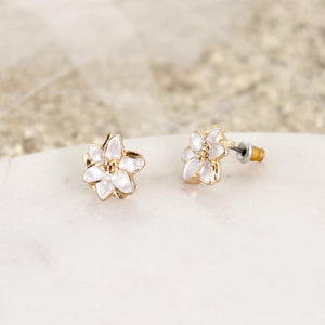 Easter Lily Stud Earrings