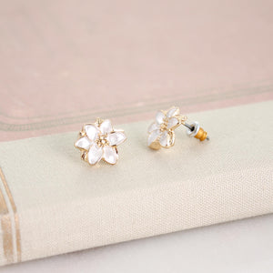 Easter Lily Stud Earrings