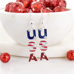 USA Dangle Earrings