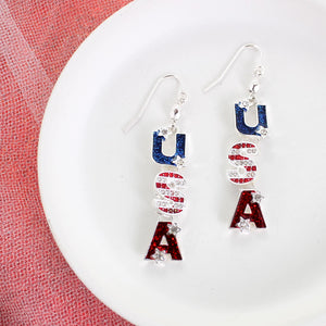 USA Dangle Earrings