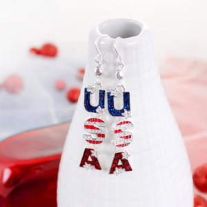 USA Dangle Earrings
