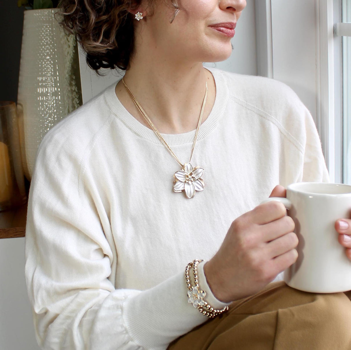 Easter Lily Pin/Pendant