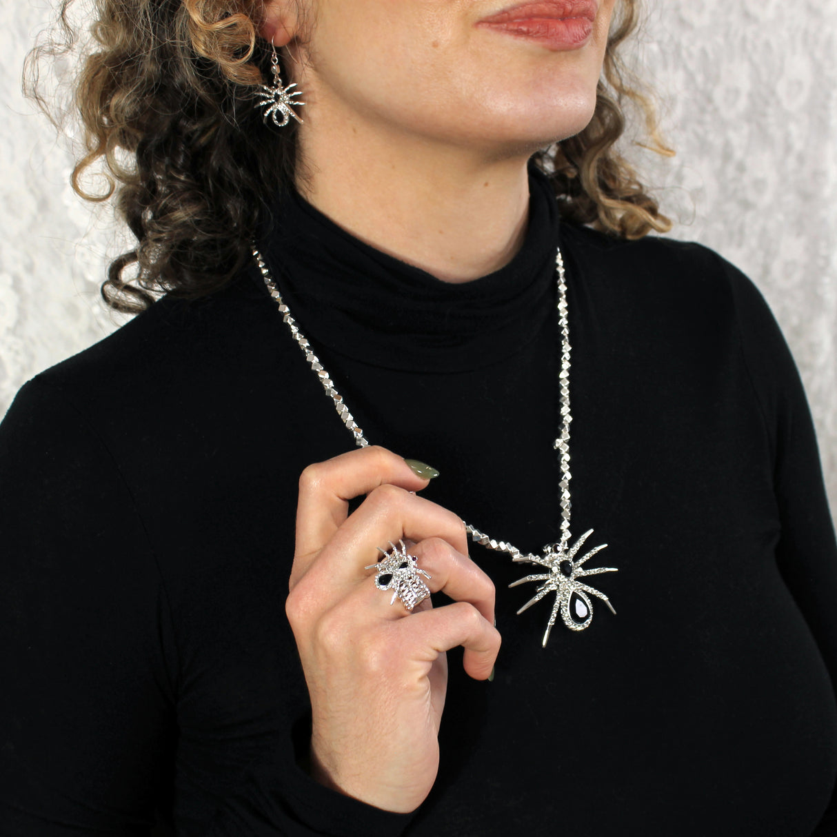 Crystal Spider Pin/Pendant