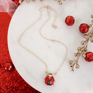 Ladybug Necklace