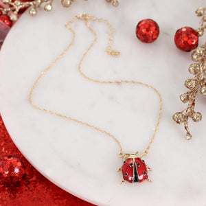Ladybug Necklace