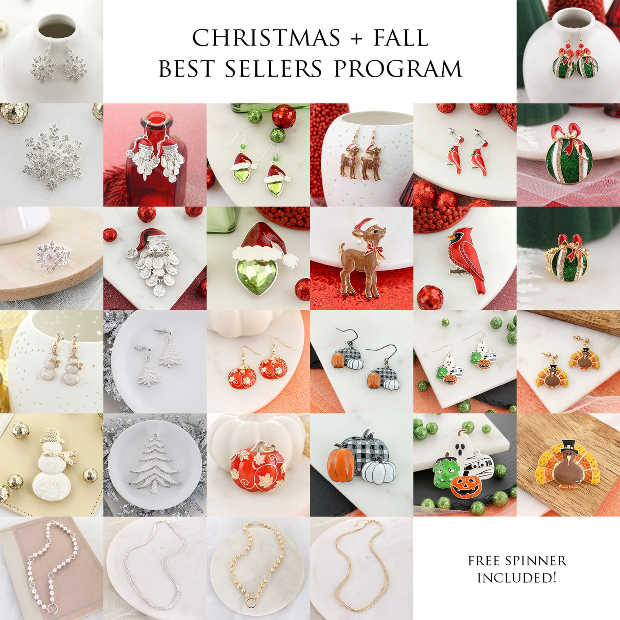 Christmas & Fall Best Seller Program