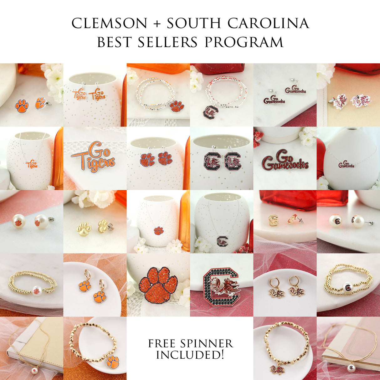 Clemson & South Carolina Best Seller Program