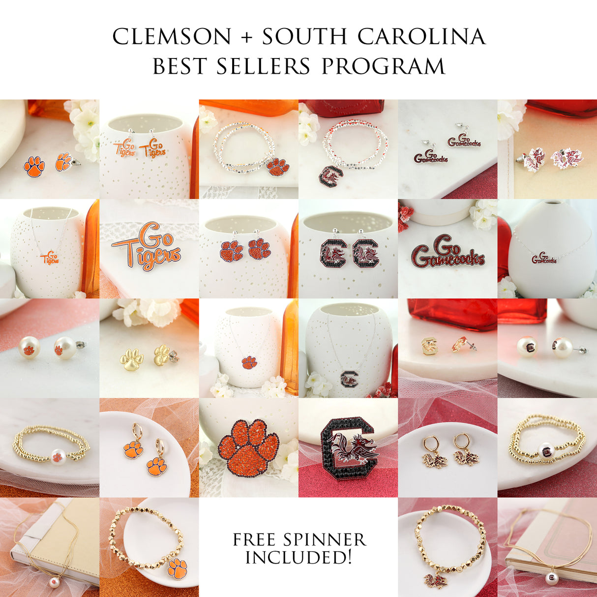 Clemson & South Carolina Best Seller Program