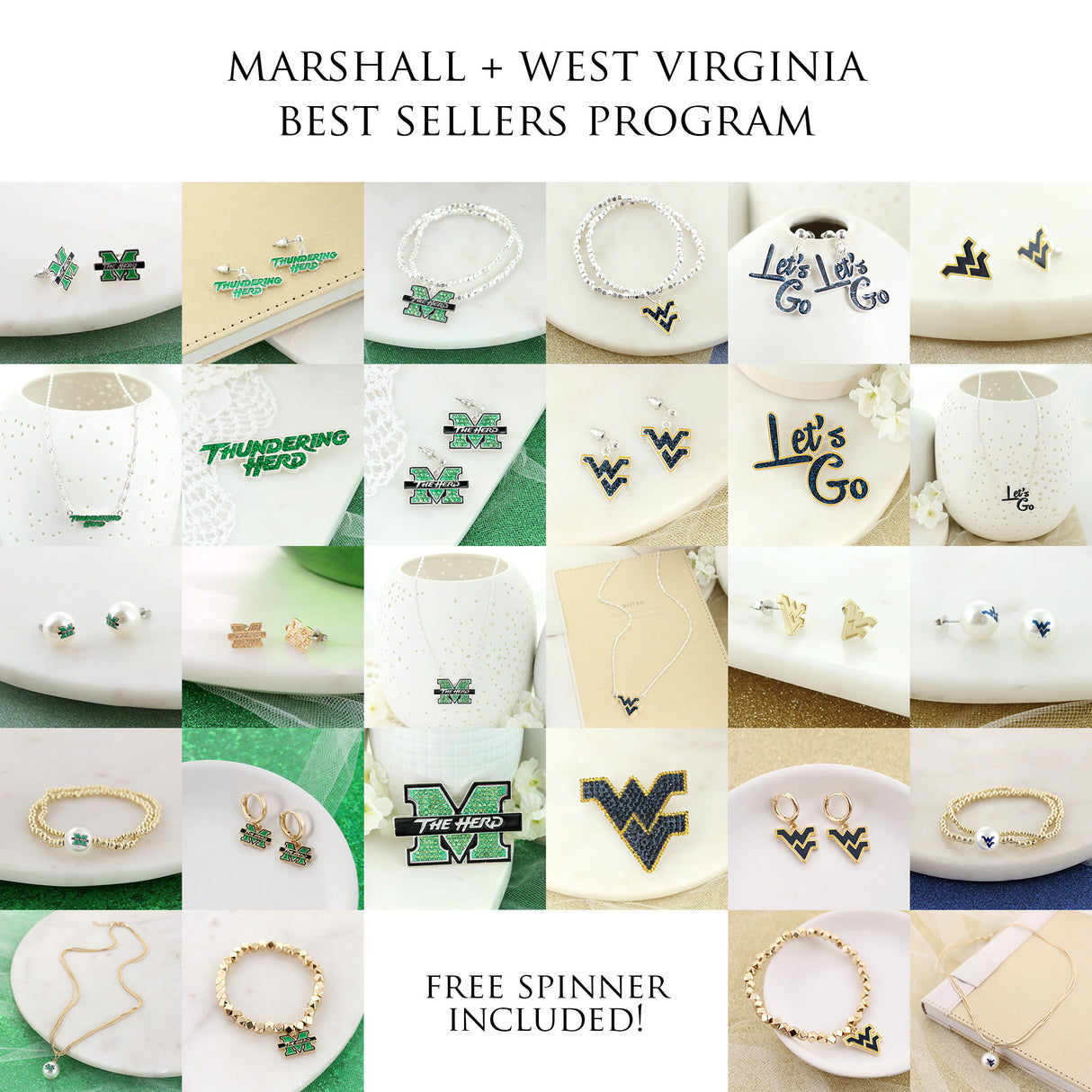 Marshall & West Virginia Best Seller Program