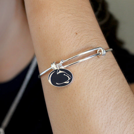 Penn State Enamel Logo Wire Bracelet