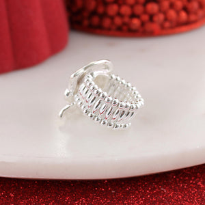 Snowman w/ Santa Hat Stretch Ring