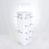 4-sided Seasons Jewelry branded spinning display