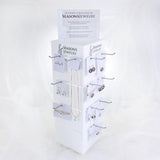 4-sided Seasons Jewelry branded spinning display