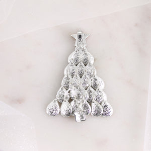 Dangle Leaf Christmas Tree Pendant