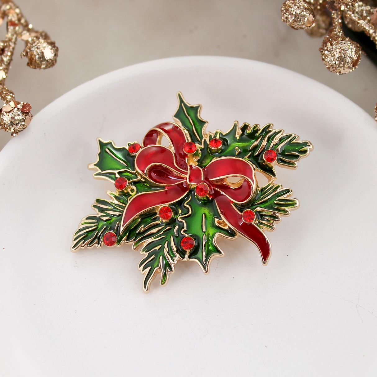 Holly Bundle Pin/Pendant