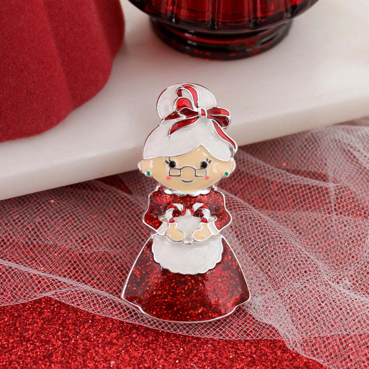 Mrs. Claus Pin/Pendant