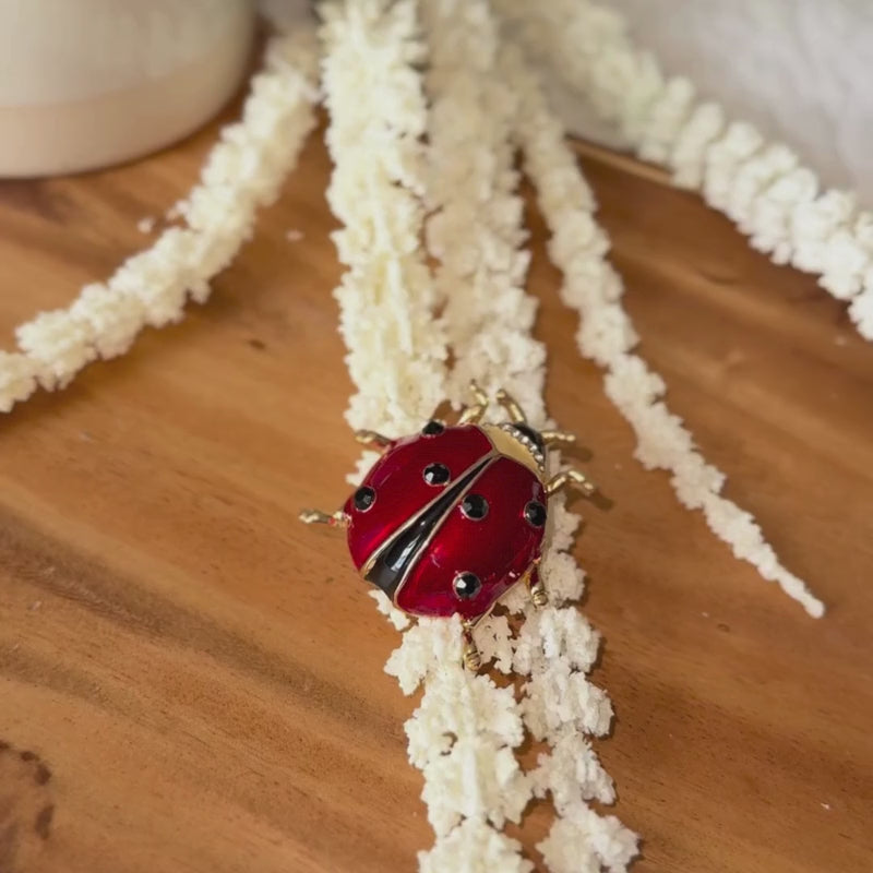 Ladybug Stud Earrings