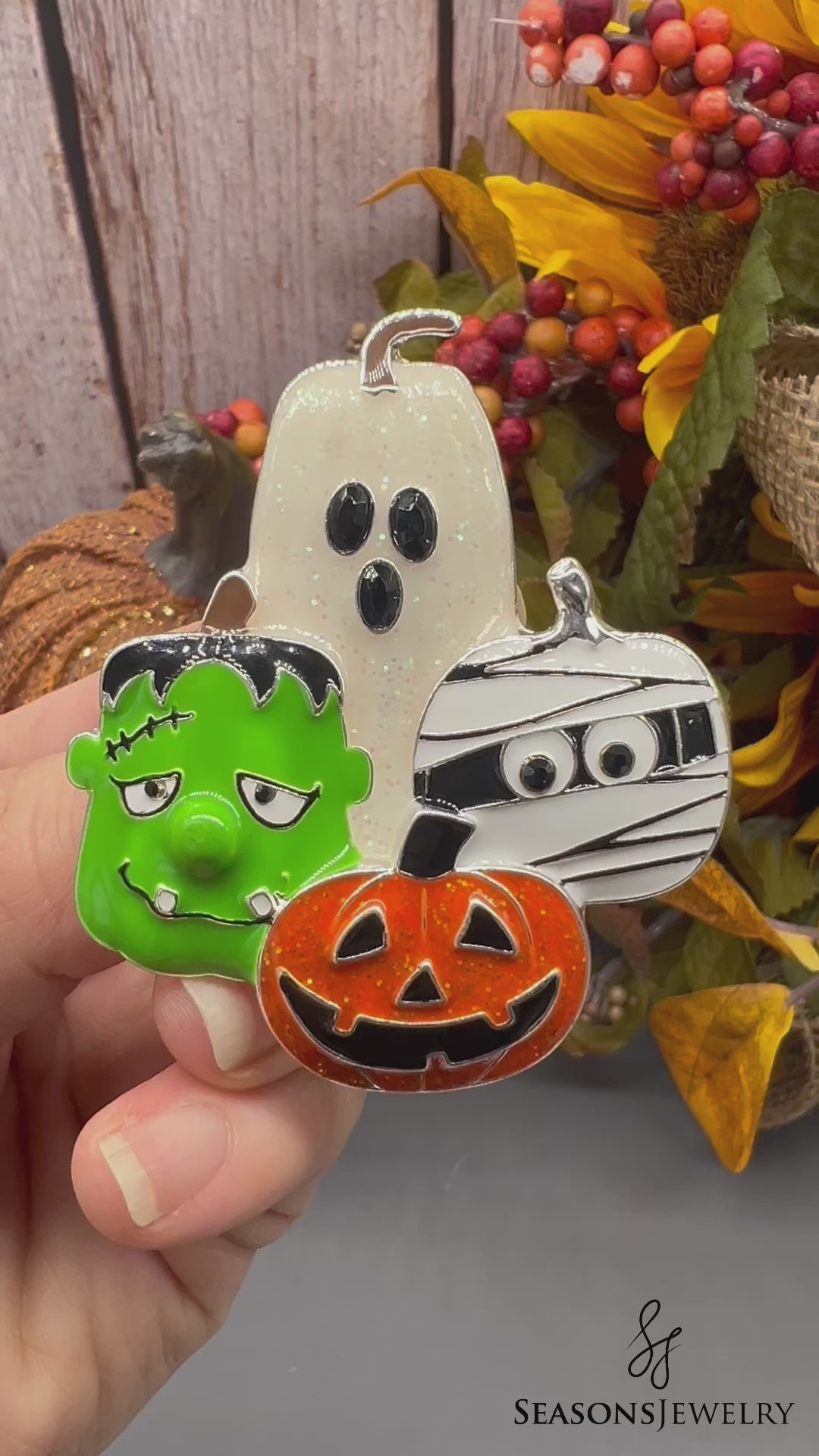 Halloween Gang Pin/Pendant