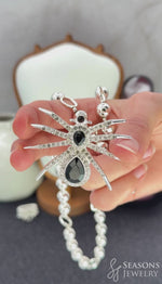 Crystal Spider Pin/Pendant