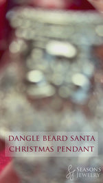 Dangle Beard Santa Christmas Pendant