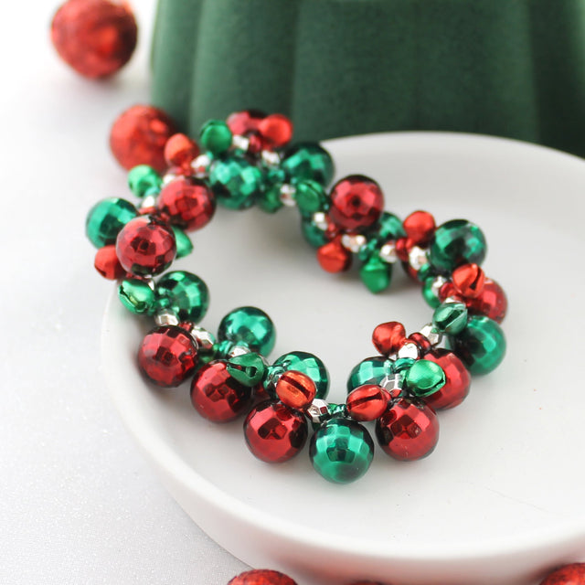 Jingle Bell Bauble Stretch Bracelet