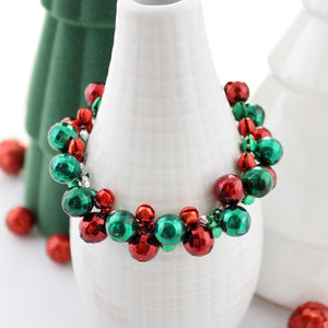 Jingle Bell Bauble Stretch Bracelet