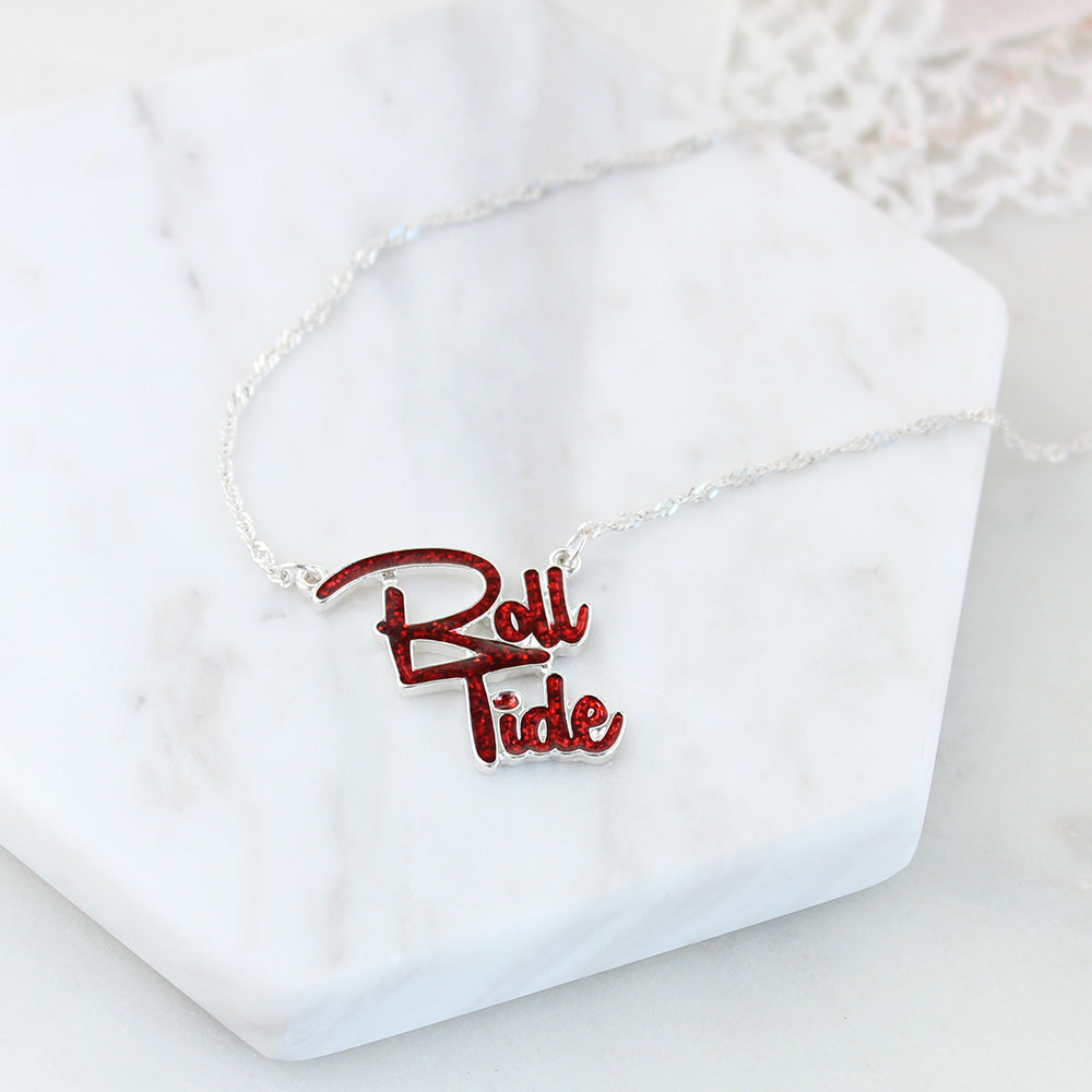 Alabama Slogan Necklace