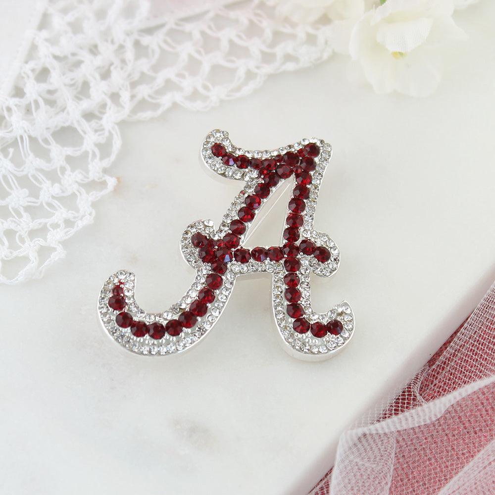 Alabama Crystal Logo Pin