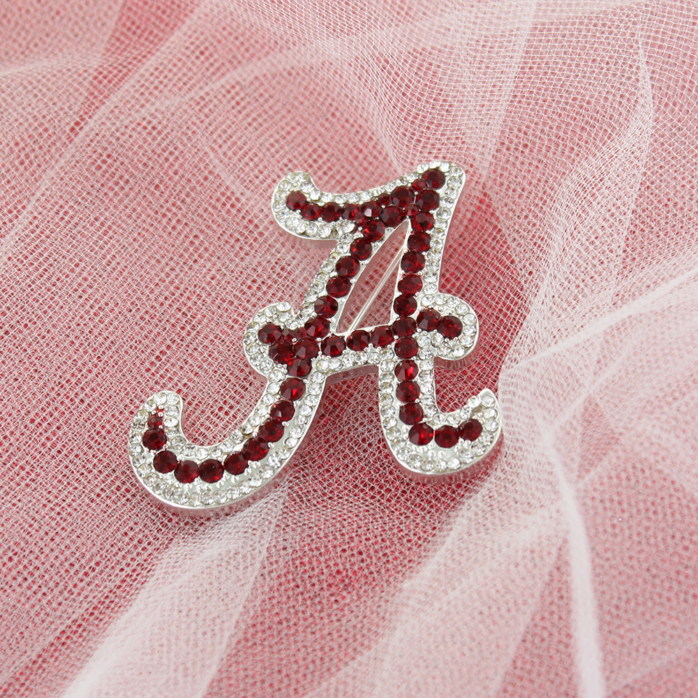Alabama Crystal Logo Pin
