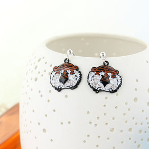 Auburn "Aubie" Crystal Earrings