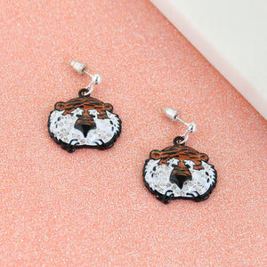 Auburn "Aubie" Crystal Earrings