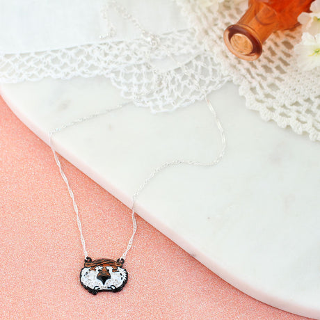 Auburn "Aubie" Crystal Necklace