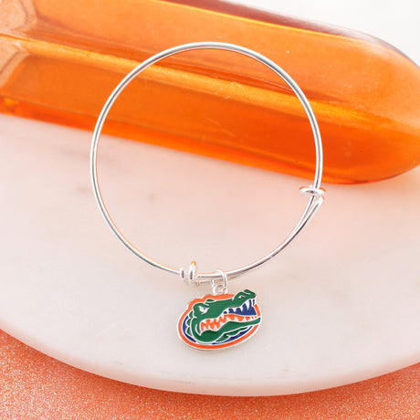 Florida Enamel Logo Wire Bracelet