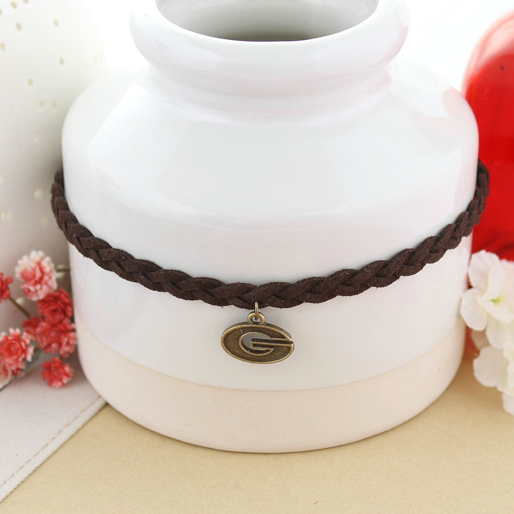 Georgia Vintage Style Logo Braided Choker