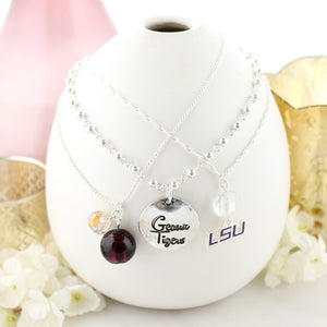 16” LSU Trio Necklace Set