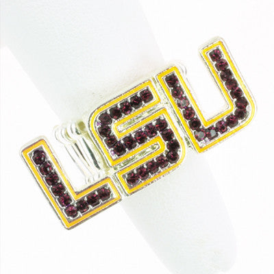 Seasons Jewelry LSU Stretch Ring