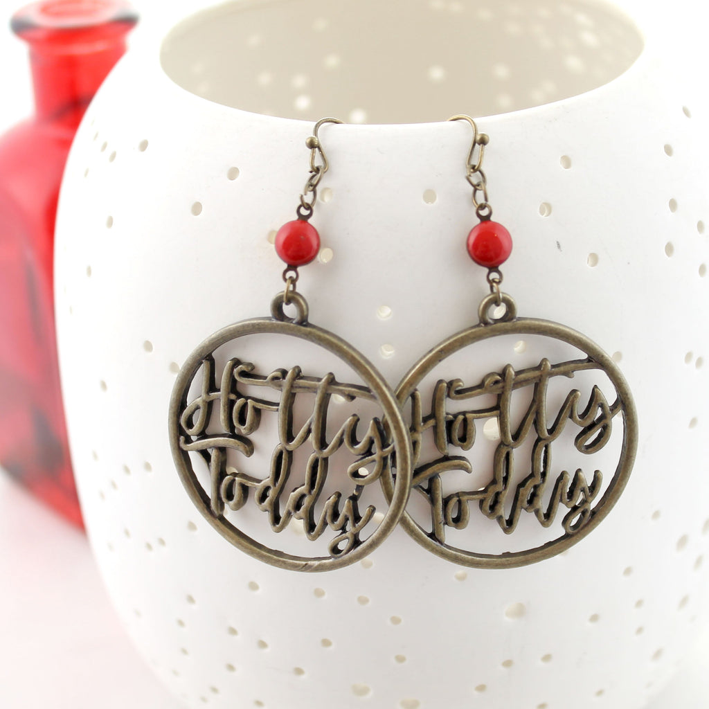Mississippi Vintage Style Cutout Slogan Earrings