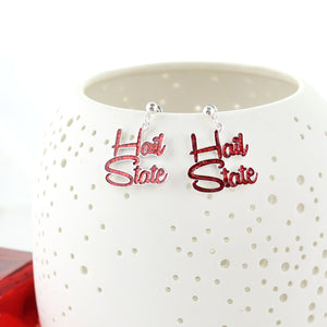Mississippi State Slogan Earrings