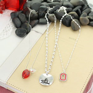 Ohio State Trio Necklace Set