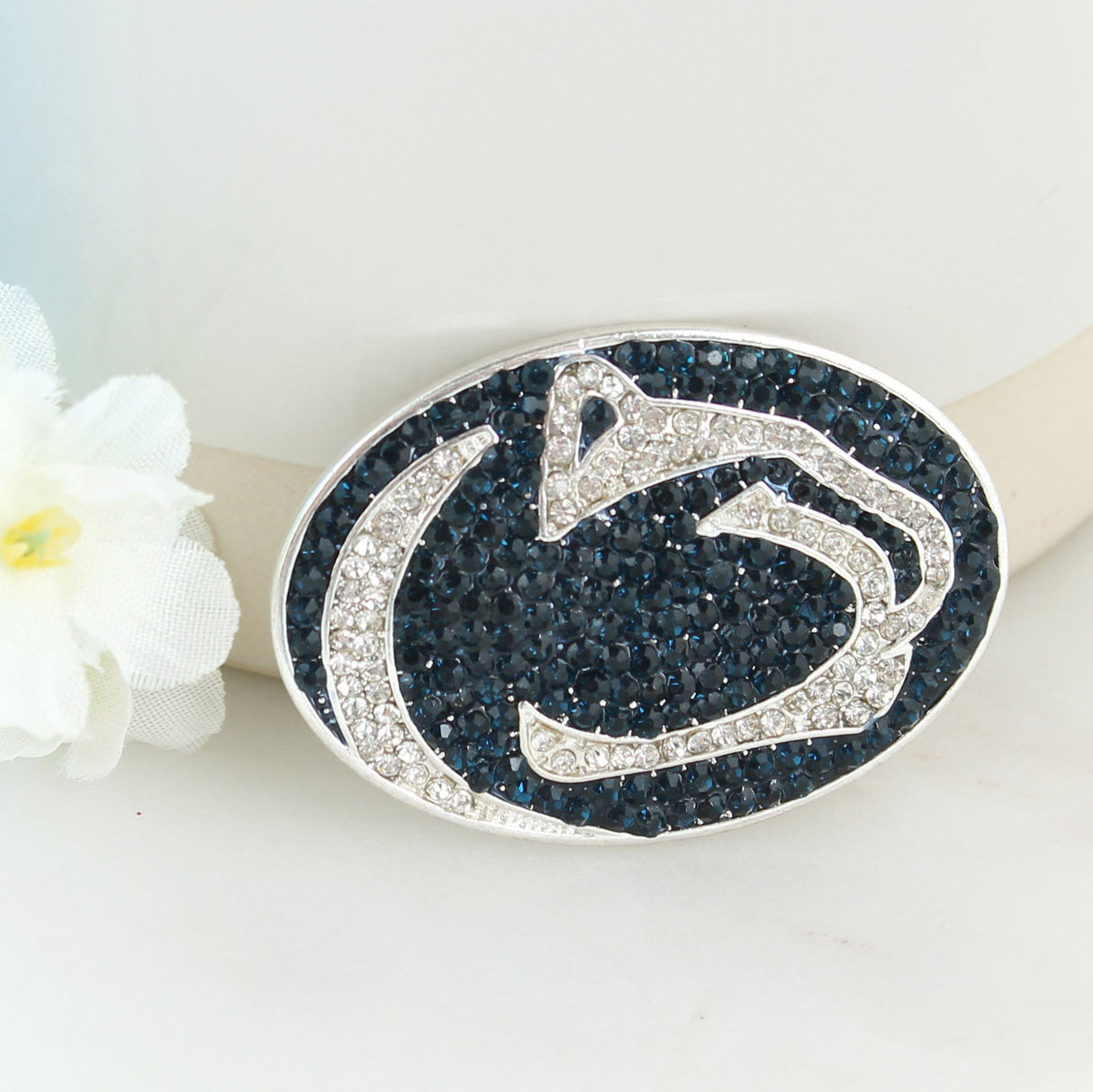 Penn State Crystal Logo Pin