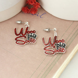 Arkansas Slogan Earrings