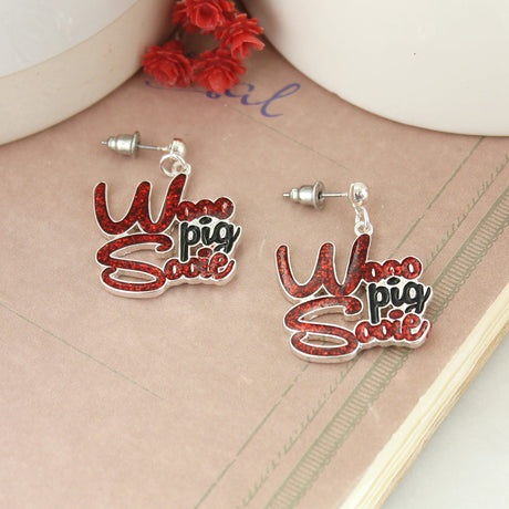 Arkansas Slogan Earrings