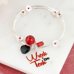 Texas Tech Slogan Bracelet