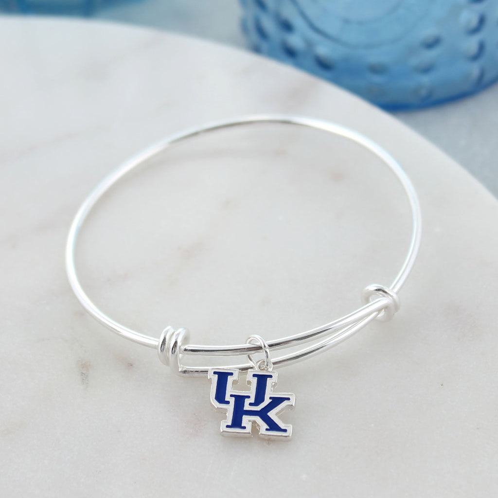 Kentucky Enamel Logo Wire Bracelet