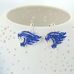 Kentucky Wildcats Crystal Logo Earrings