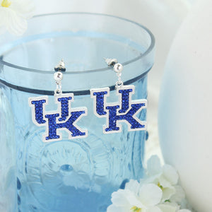 Kentucky Crystal Logo Earrings